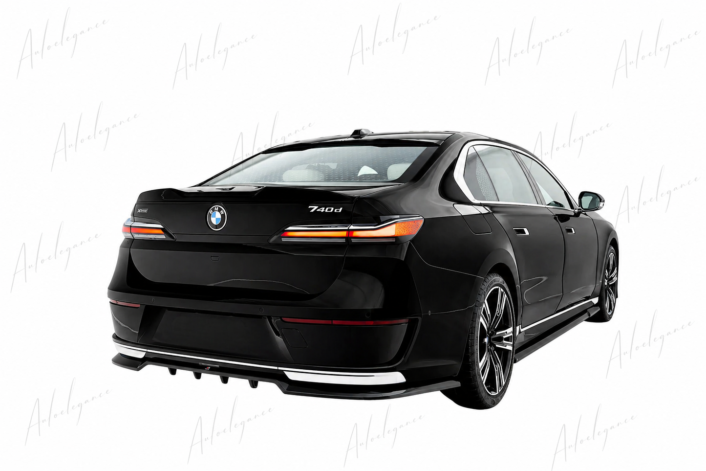 🔥ART.9691 SPLITTER POSTERIORE (CON BARRE VERTICALI) BMW SERIE 7 G70🔥
