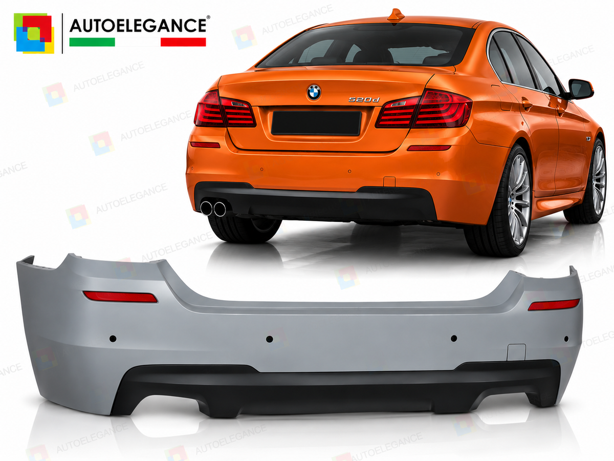 PARAURTI POSTERIORE SPORT PDC adatto per BMW F10 10-16 LOOK M