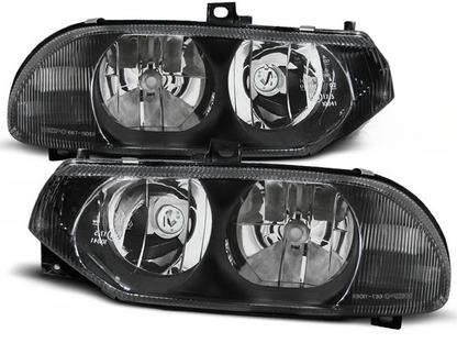 ART.5469 FARI ANTERIORI ADATTO PER ALFA ROMEO 156 10.97-06.03 NERO