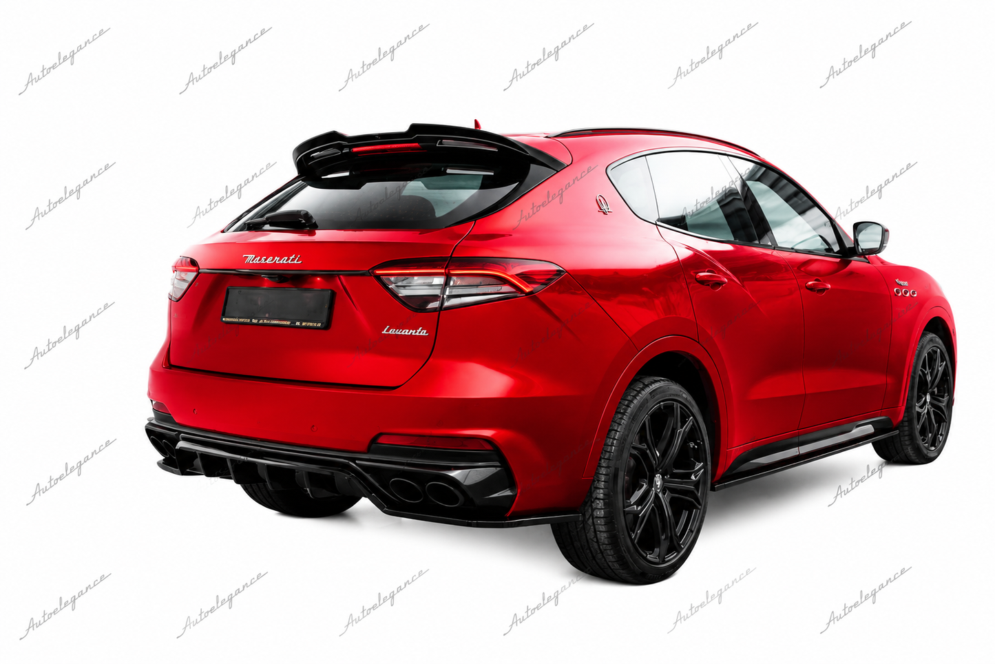 🔥ART.9828 SPLITTER POSTERIORE CON BARRE VERTICALI MASERATI LEVANTE TROFEO Mk1🔥