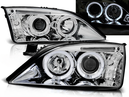 FARI ADATTI PER FORD MONDEO 09.00-05.07 ANGEL EYES CROMATI