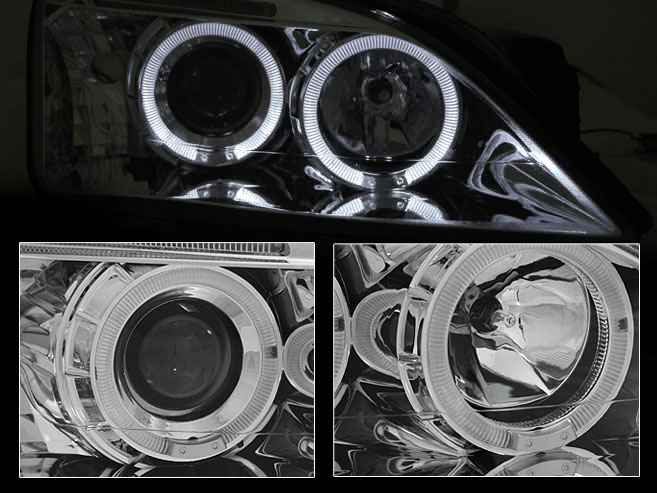 FARI ADATTI PER FORD MONDEO 09.00-05.07 ANGEL EYES CROMATI