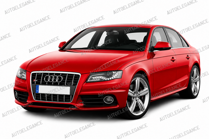 ART.0632 GRIGLIA ANTERIORE AUDI A4 B8 08-12 AVANT BERLINA CALANDRA S4 NERA BORDO CROMATO