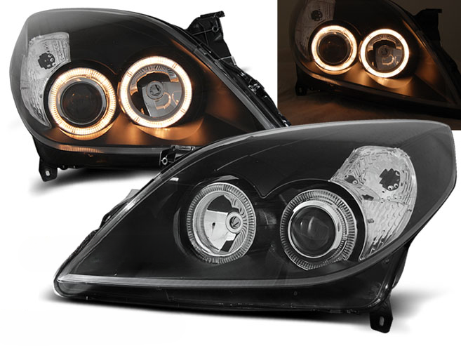 FARI ANGEL EYES NERO ADATTI COMPATIBILI PER OPEL VECTRA C 09.05-08