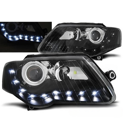 ART.6322  FARI ANTERIORI  VW PASSAT B6 3C 03.05-10 NERI