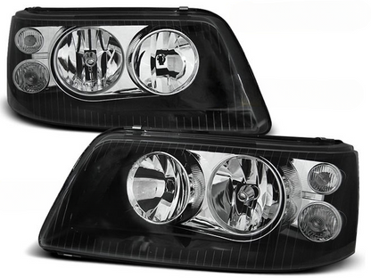 💫ART.6180 FARI ANTERIORI NERI per VW T5 2003-2009💫