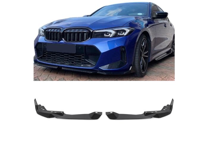 ⭐FRONT SPLITTER SUITABLE FOR BMW 3 Series G20 G21 LCI from 07/2022 M-Sport⭐