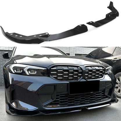 6276⭐Splitter adatto per BMW Serie 3 G20 G21 LCI dal 022 con pacchetto M-Sport⭐