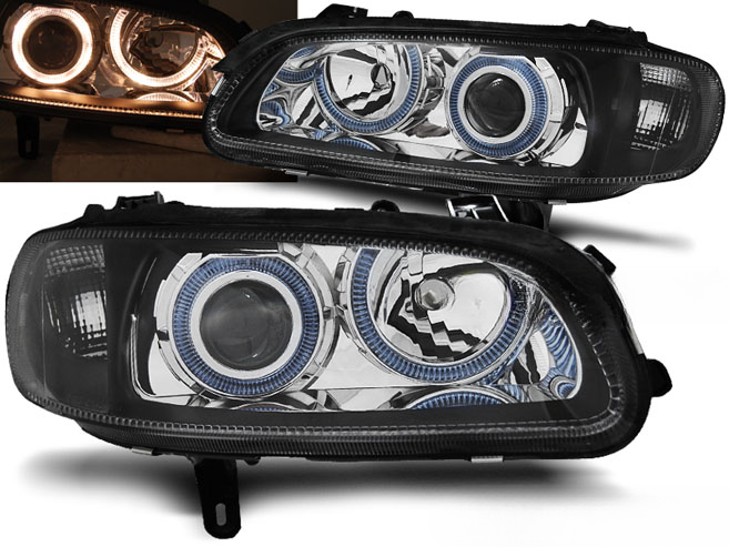 FARI ANGEL EYES NERO ADATTI COMPATIBILI PER OPEL OMEGA B 04.94-08.99