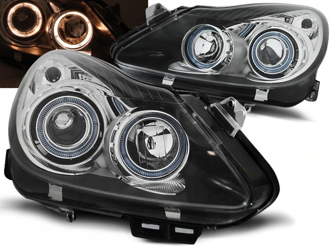 ART.6220 OPEL CORSA D 2006-2011 OCCHI D'ANGELO NERO