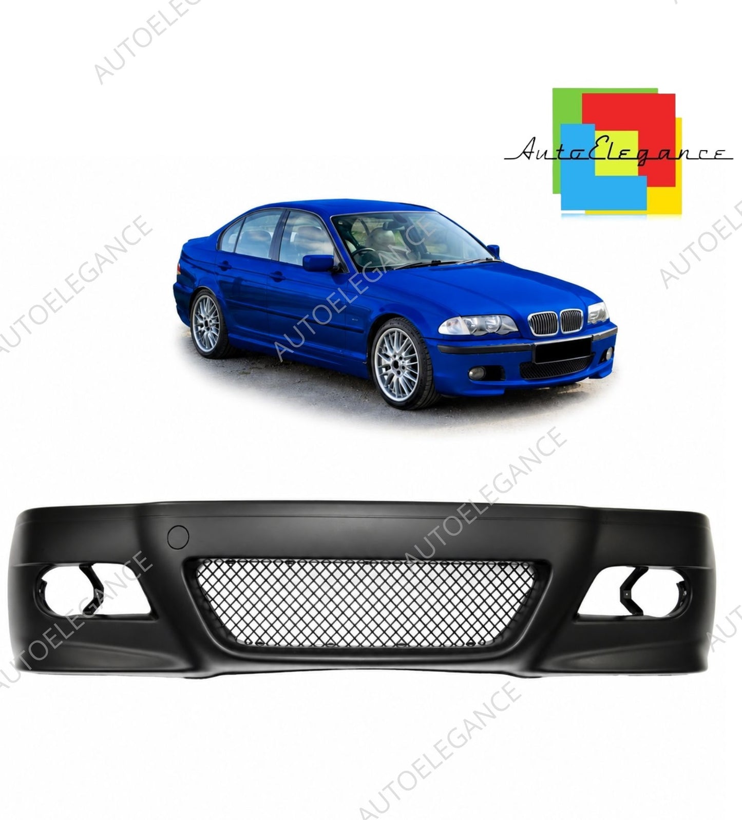 👉Paraurti anteriore adatto per BMW Serie 3 E46 1998-2005👈