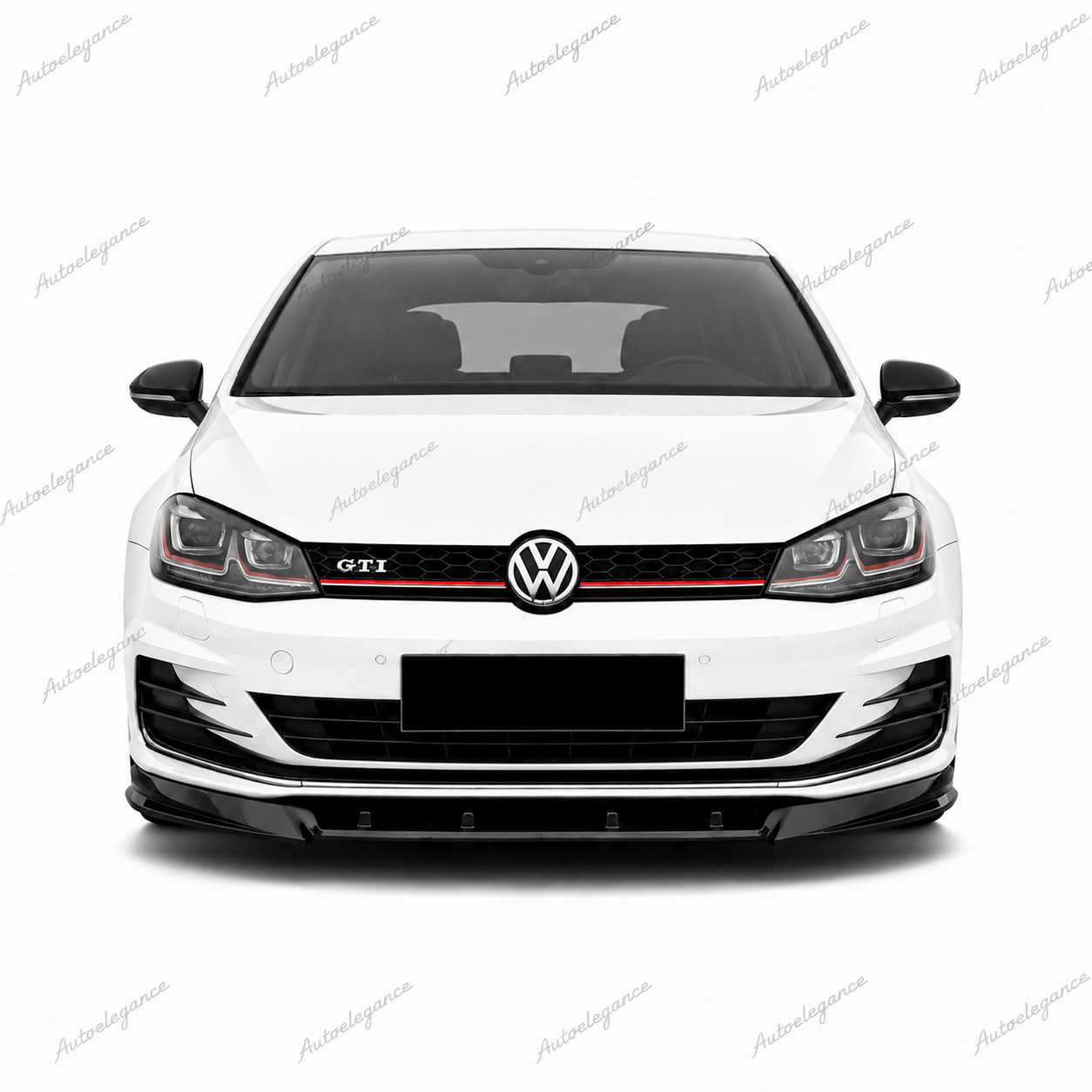 🔥ART.9946 SPLITTER ANTERIORE STILE RACE CUP PER VW GOLF Mk7 2012+ NERO LUCIDO🔥