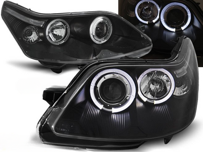 💫ART.6271 FARI OCCHI D'ANGELO NERI per CITROEN C4 2004-2010💫
