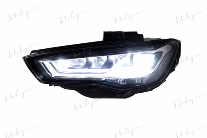 🔥COPPIA FARI A3 8V FULL FULL LED 12-16 LOOK MATRIX PER FARI ALOGENI🔥