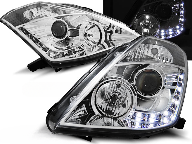 FARI ADATTI COMPATIBILI PER NISSAN 350Z 03-05 D2S LUCE DIURNA CROMATA