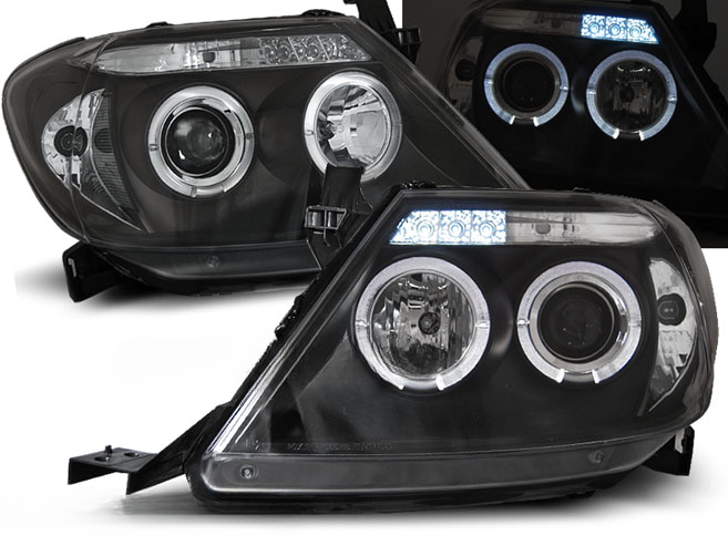 FARI ANGEL EYES NERO ADATTI PER TOYOTA HILUX 05-11