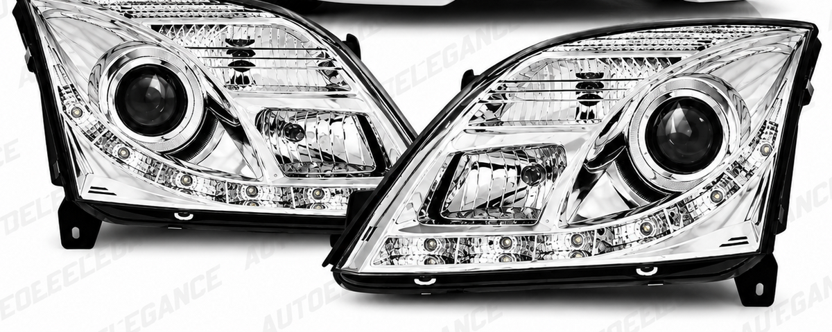 ART.11024 FARI ANTERIORI ADATTO PER OPEL VECTRA C 04.02-08.05 LED