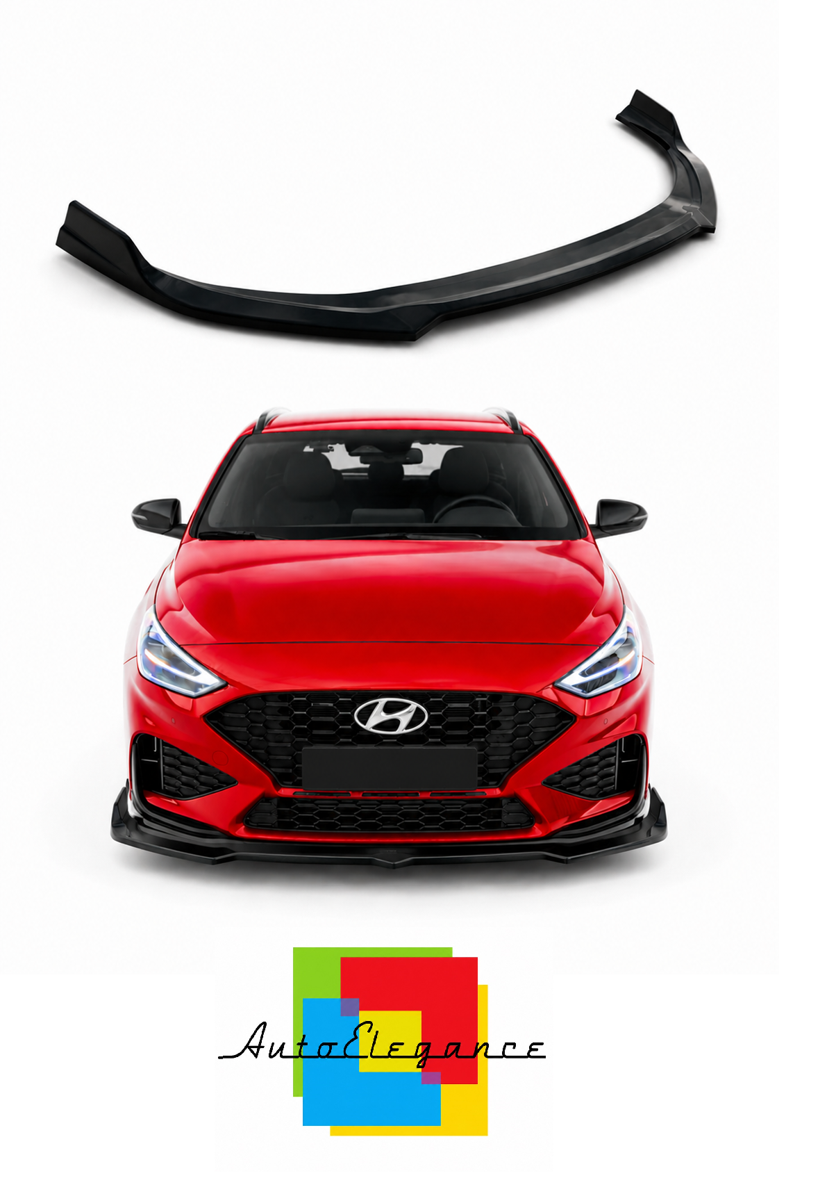 💕Splitter adatto per  V.3 Hyundai I30 N / N-Line Wagon Mk3 Facelift💕
