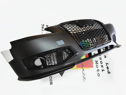 💎PARAURTI ANTERIORE ADATTO PER AUDI A3 8P 03-08 NERO CROMO LOOK RS3💎