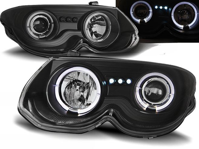 FARI ANGEL EYES NERI ADATTI COMPATIBILI PER  CHRYSLER 300 M 99-04