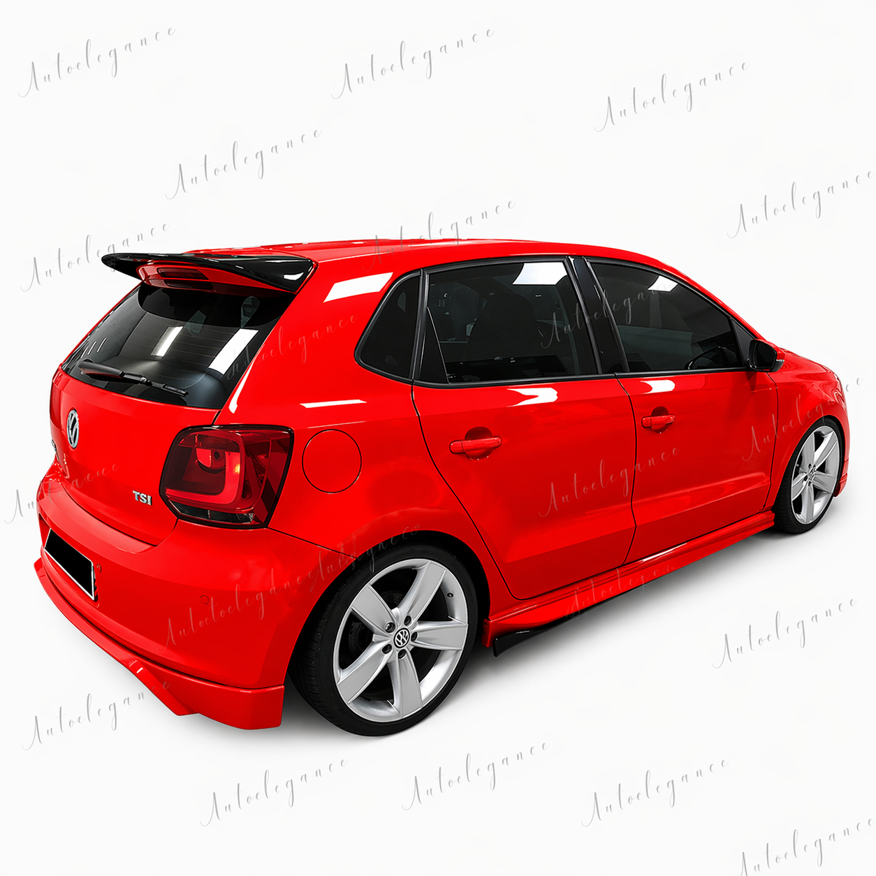 🔥ART.9576 MINIGONNE LATERALI IN PLASTICA GREZZO PER POLO Mk5 / 2009-2017🔥