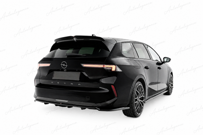 🔥ART.9749 SPLITTER POSTERIORE PER OPEL ASTRA SPORTS TOURER L (MK6)🔥