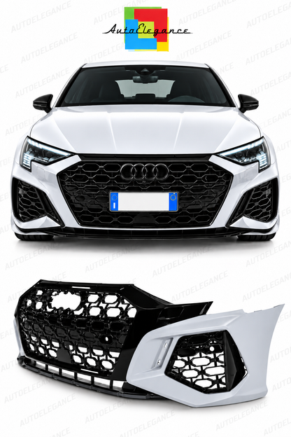 ART. 1485 PARAURTI ANTERIORE AUDI A3 8Y 2020-2026 LOOK RS3 SEDAN SPORTBACK