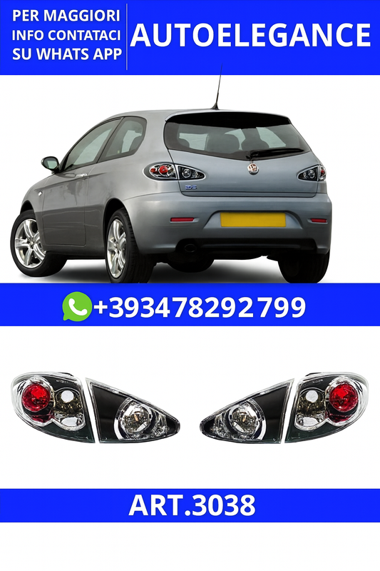 💫ART.3038 Set Fari Posteriori Combinate 01-04 Alfa Romeo 147 2004💫