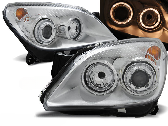 OPEL ASTRA H 03.04-09 ANGEL EYES CROMATI