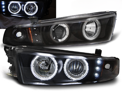 FARI ANGEL EYES NERO CCFL ADATTI PER MITSUBISHI GALANT 8 (EA0) 96-06