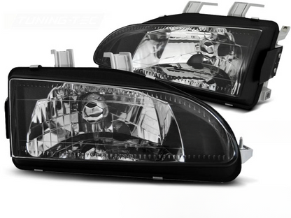 FARI ADATTI COMPATIBILI PER HONDA CIVIC 09.91-08.95 2D/3D NERO