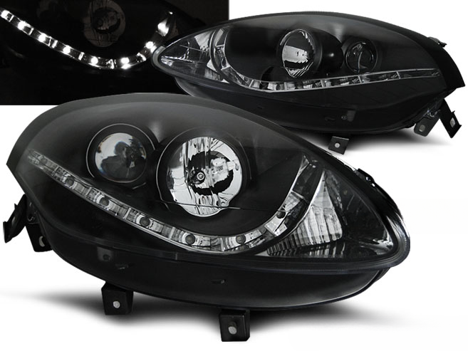 FIAT BRAVO II 07-15 BLACK DAYTIME LIGHT 