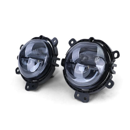 Pair of Daytime Running Lights + Black Position Lights for Mini F54 F55 F56 F57 14-21