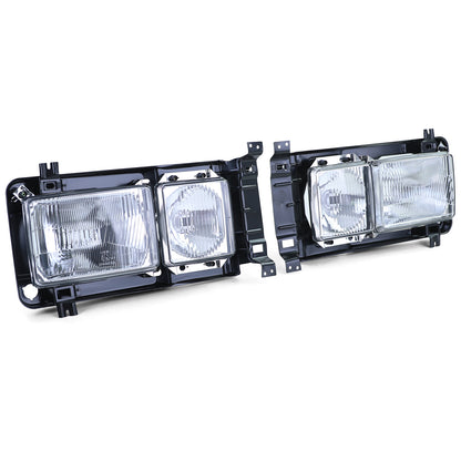 🌟BODYKIT Square headlights right left with grille Suitable for VW T3 79-92🌟