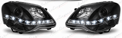 ART.6521 FARI ANTERIORI ADATTO PER  VW POLO 9N3 2005-2009