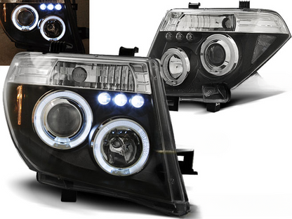 NISSAN NAVARA D40/PATHFINDER 05-10 ANGEL EYES NERO