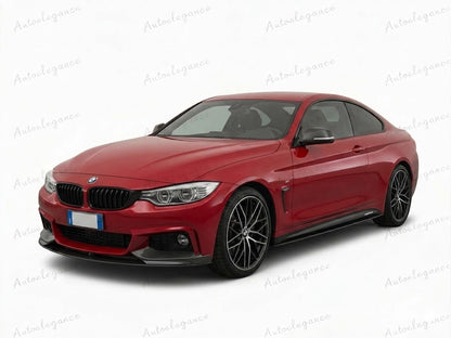 🔥ART.0892 SOTTO MINIGONNE LATERALI AB BMW SERIE 4 F32 F33 F36 NERO LUCIDO🔥