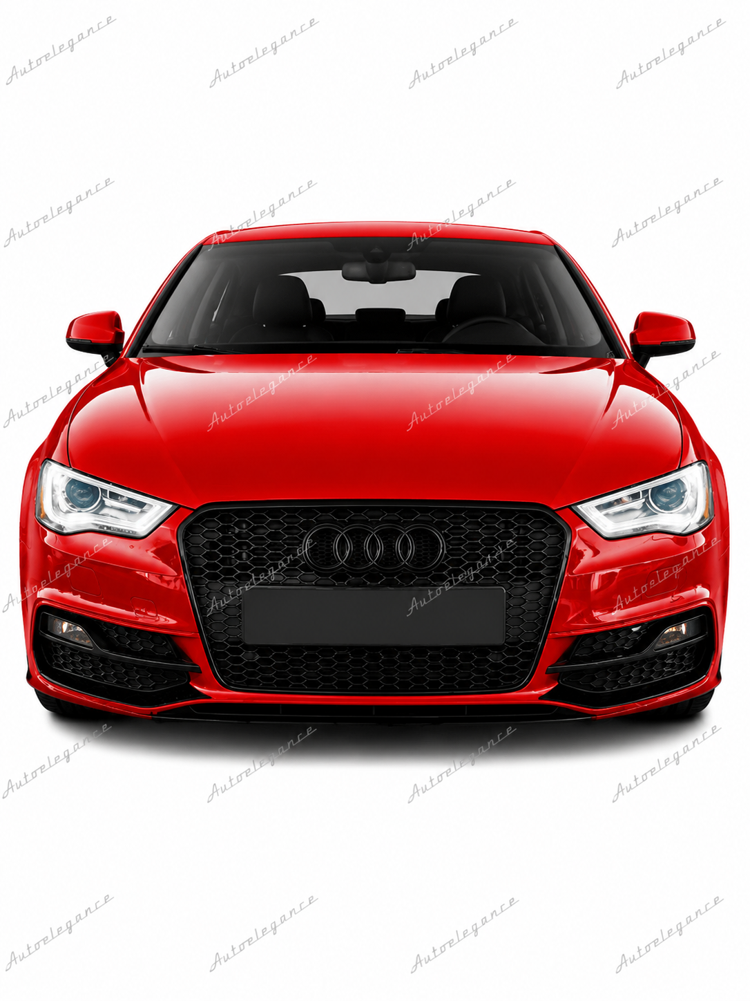 🔥ART.0581 GRIGLIA ADATTO PER AUDI A3 8V 2012-2016 LOOK RS3 NERO🔥