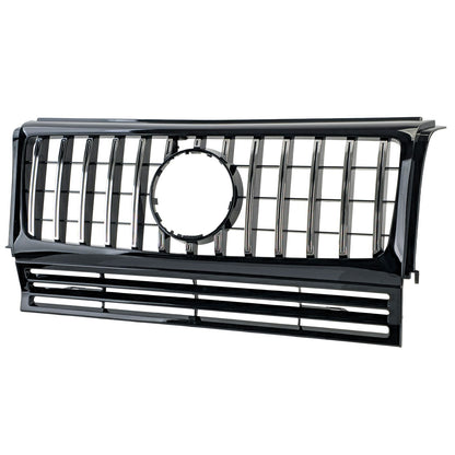 💫ART.4573 Griglia Radiatore Sportiva (Nera Cromata Lucida) per M.Benz G W463💫