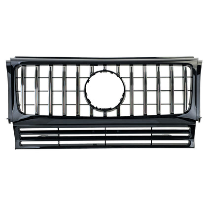 💫ART.4573 Griglia Radiatore Sportiva (Nera Cromata Lucida) per M.Benz G W463💫