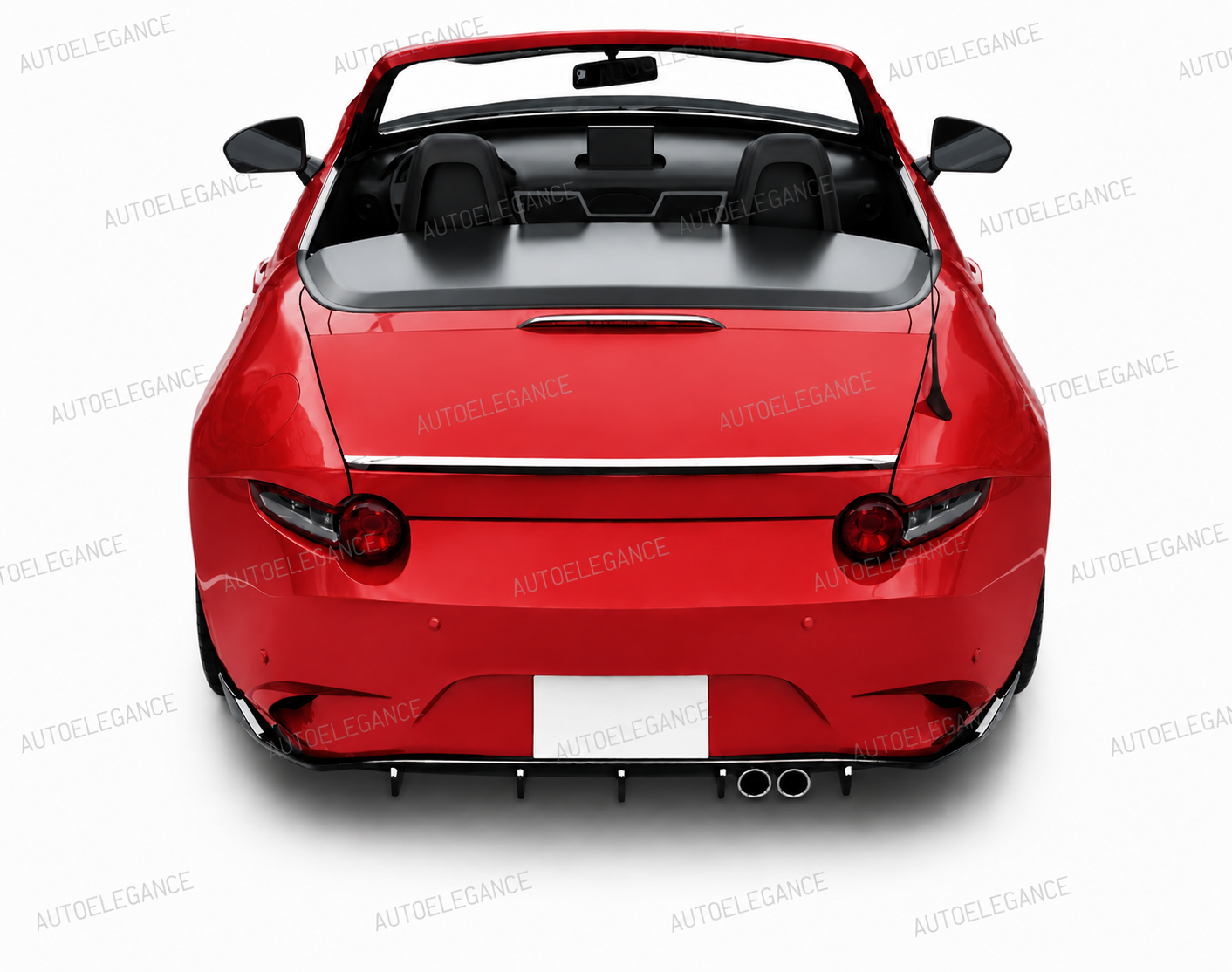 💫ART.10133 Diffusore Posteriore Sportivo Nero Lucido per Mazda MX-5 ND 2015💫