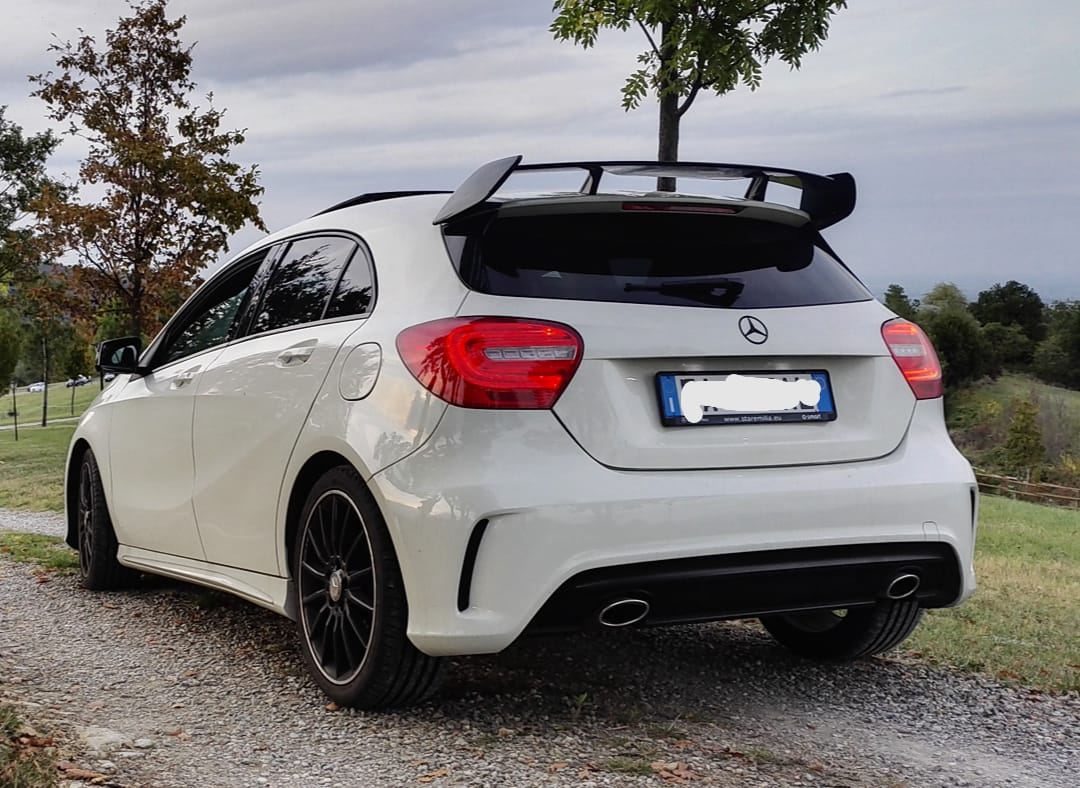 Spoiler cofano bagagliaio adatto per Mercedes Classe A W176 (2012-2018) A45 Desi