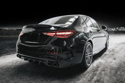 Diffusore adatto per Mercedes C-Class (W206) Sedan Estate (2021-On)