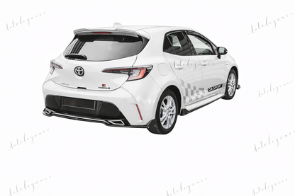 🔥ART.9577 SPLITTER POSTERIORE + ALETTE TOYOTA COROLLA GR SPORT HATCHBACK XII🔥