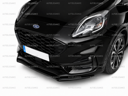 💫ART.1745 SPLITTER NERO LUCIDO ADATTO SOLO ALLA VERSIONE FORD PUNA ST-Line💫