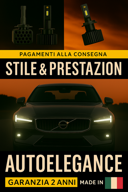 ❤️ LAMPADE ANABBAGLIANTI D3S KIT LED 6000K ADATTO PER  VOLVO S60❤️