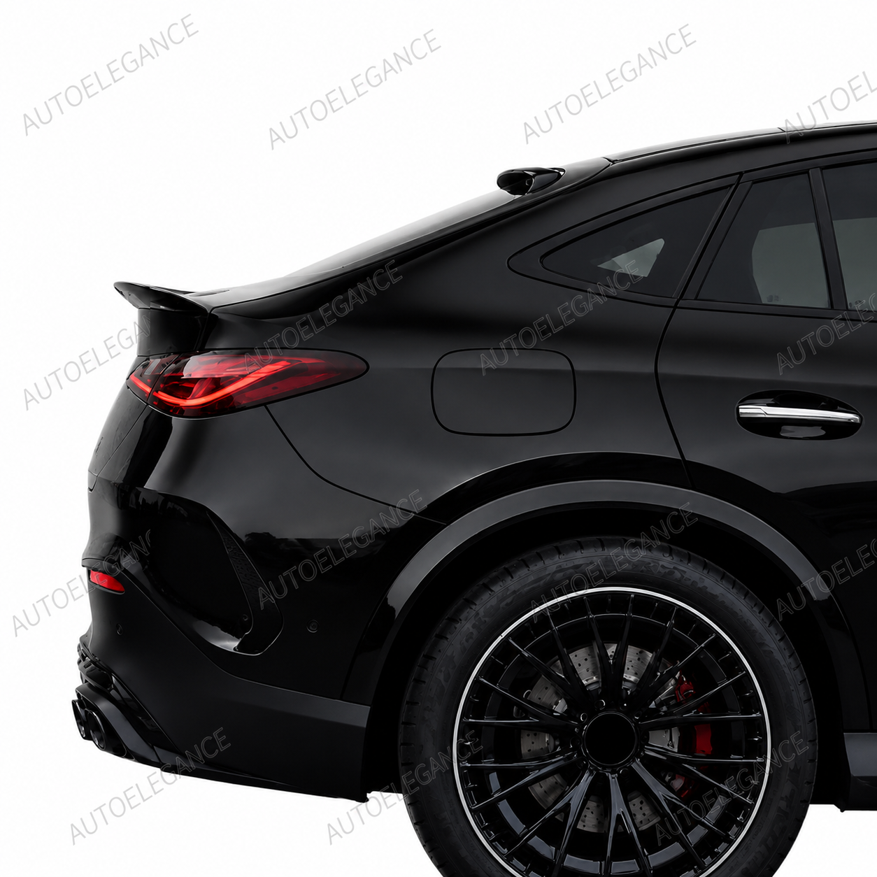 💫Spoiler SUL Tetto Nero Lucido in ABS per Mercedes Benz GLC Coupé C254 2023+💫