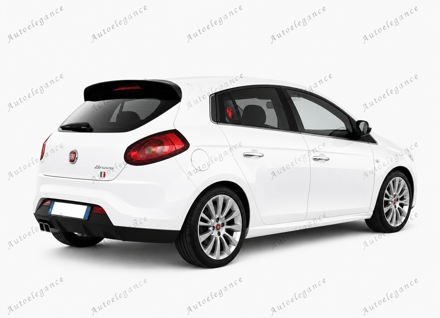 🔥ART.0106 COPPIA MINIGONNE LATERALI FIAT BRAVO II SOTTOPORTA SPORTIVI ABS🔥