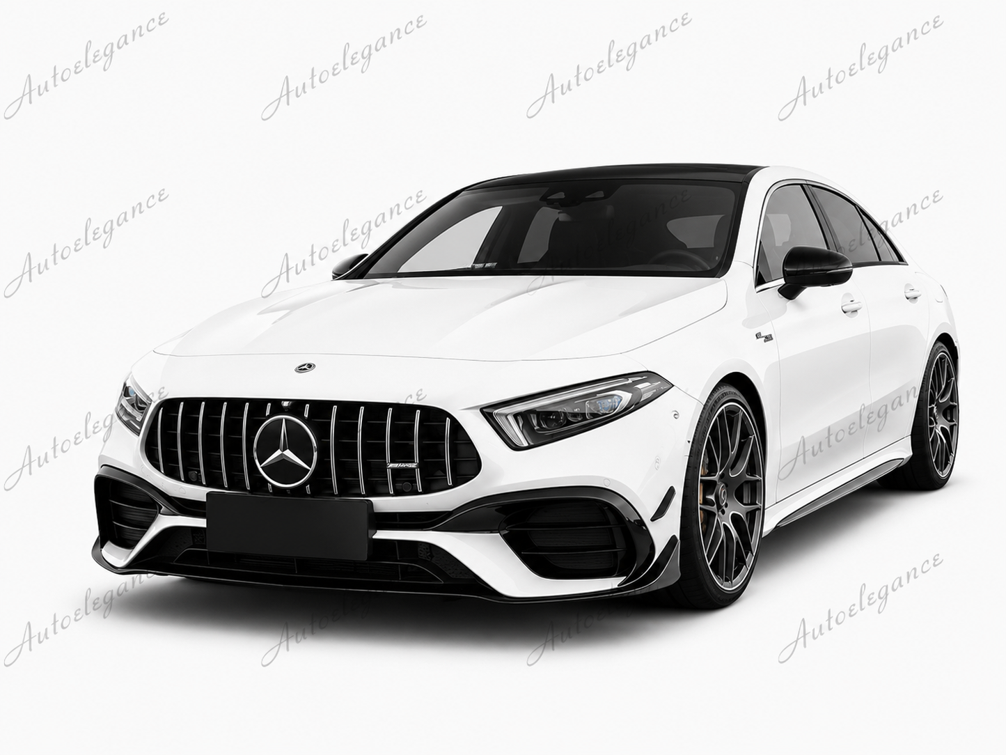🔥PARAURTI ANTERIORE A45 AMG LOOK 1:1 ADATTO PER MERCEDES CLASSE A W177🔥