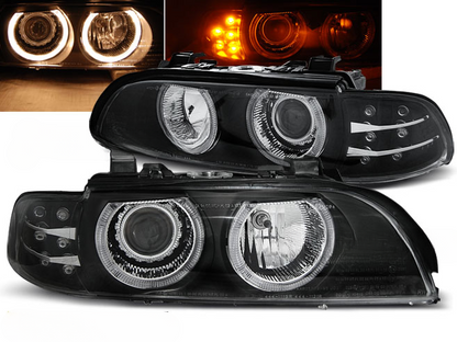 FARI ANGEL EYES NERO INDICATORE DI DIREZIONE A LED BMW E39 09.95-06.03